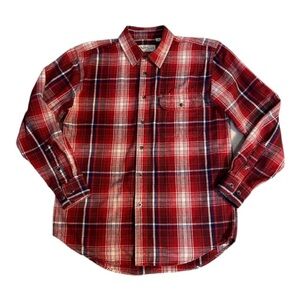 Orton Brothers Clothing Co Flannel Button Down Shirt Size M